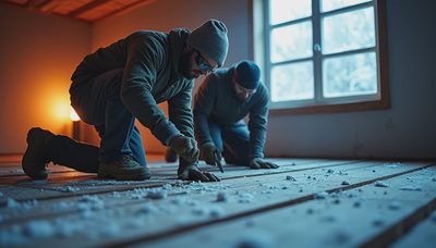 The Coldest Job I Ever Took: Installing Hardwood in an Unheated January House