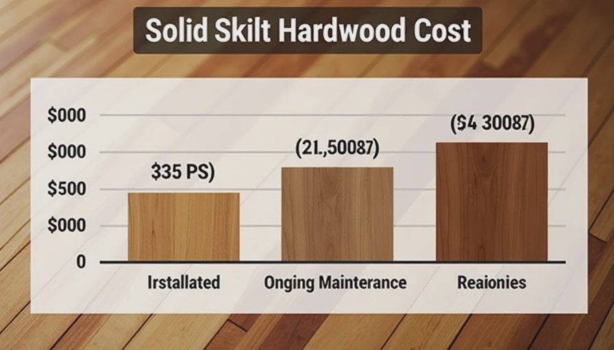 10-year total cost breakdown engineered vs solid hardwood