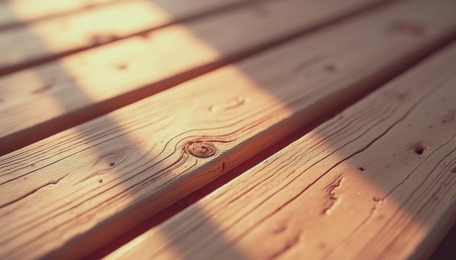 Visual context for light color wood floor