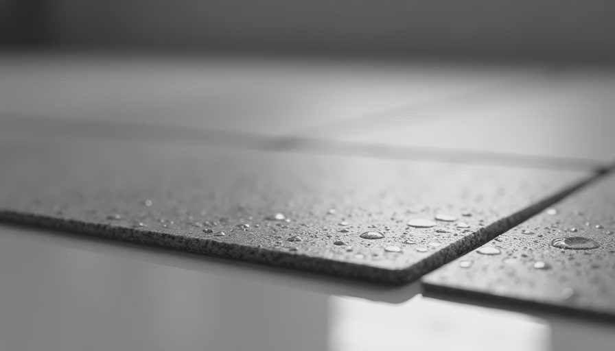 Visual context for exterior waterproof flooring