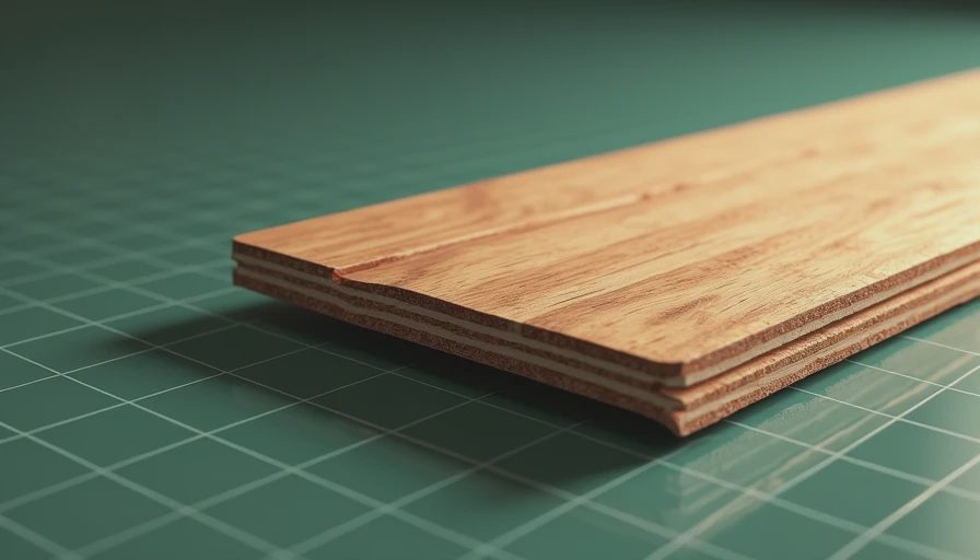 Illustration for installation of engineered hardwood
