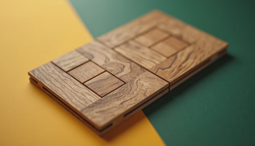 Illustration for flooring wood parquet