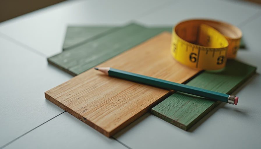 Visual context for parquet flooring