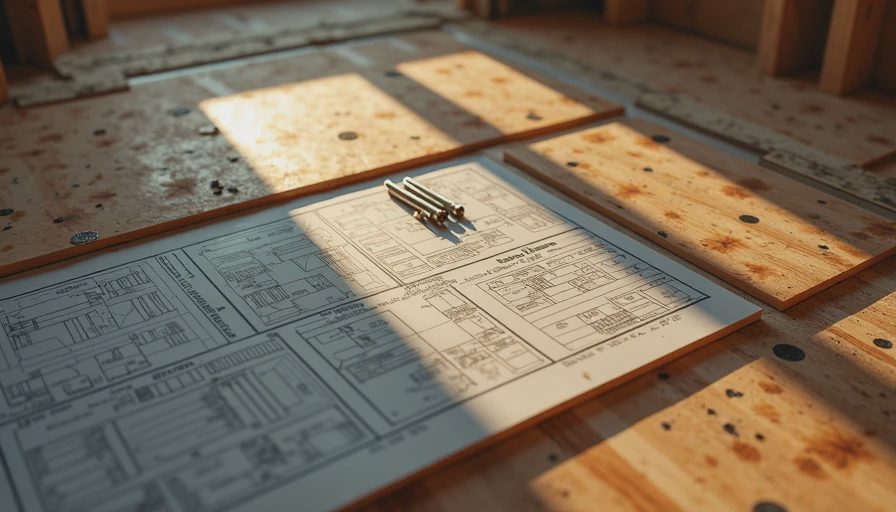 Visual context for subfloor screws