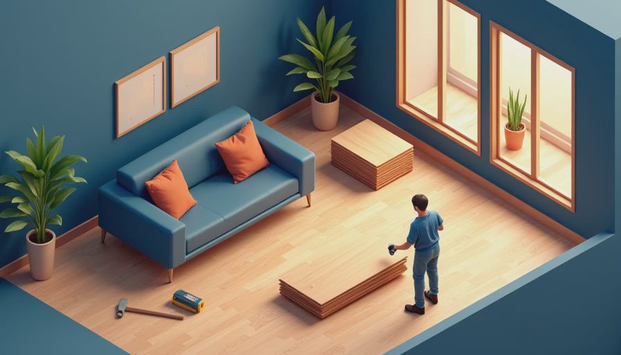 Visual context for what is engineered hardwood